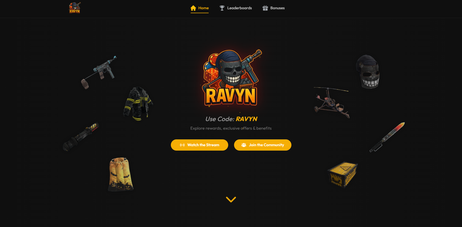 Ravyn Main Website